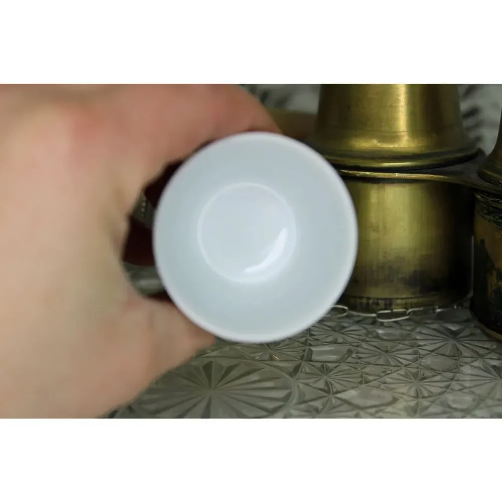 Japanese Blue Floral Tokkuri and Sake Cup Set